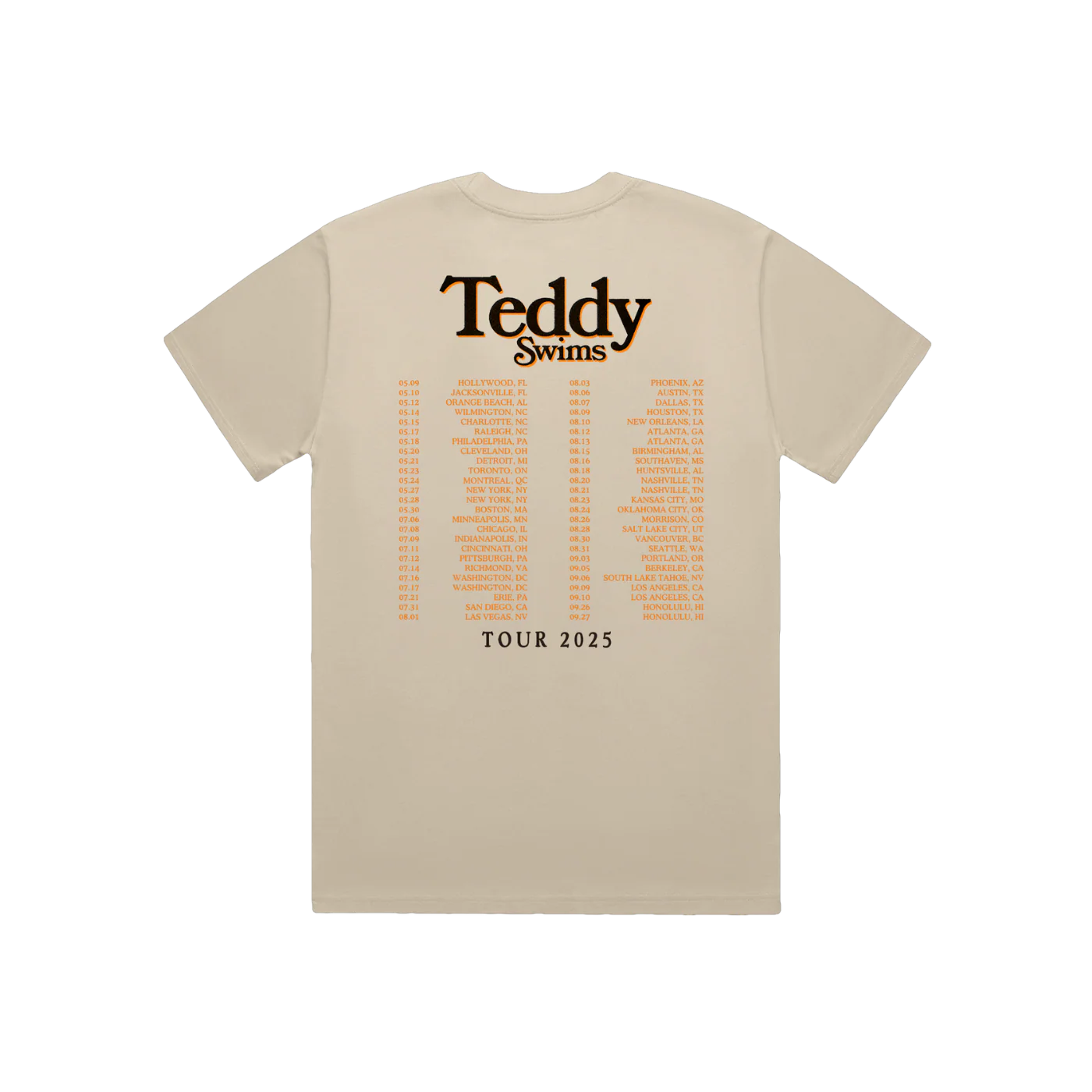 Daisy 2025 Tour Tee - Image 3