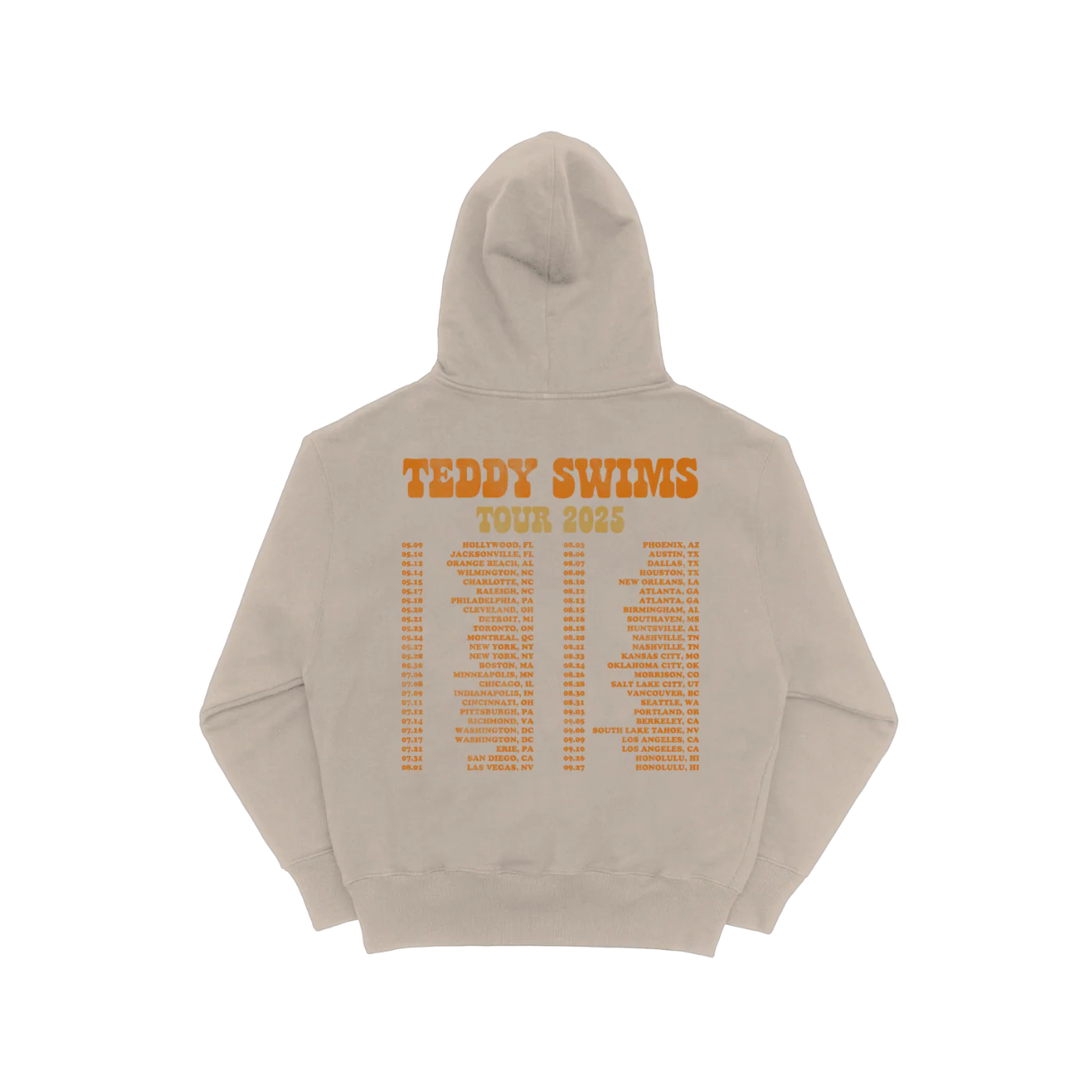 Milk and Mic 2025 Tour Hoodie - Image 3